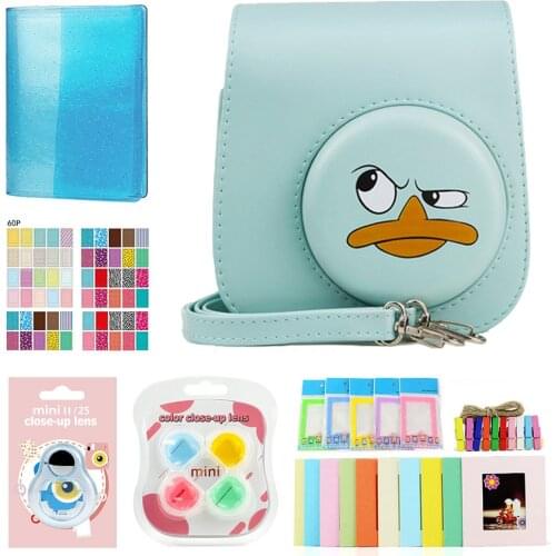 Fujifilm Instax Mini 11 Camera Accessories Bundle Kit Shoulder Strap Bag Case Photo Album Film Frame Filters Selfie Lens Set