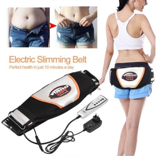 NEW Electric Vibrating Slimming Belt Vibration Massager Belt vibra tone RELAX TONE vibrating fat weight loss body wraps