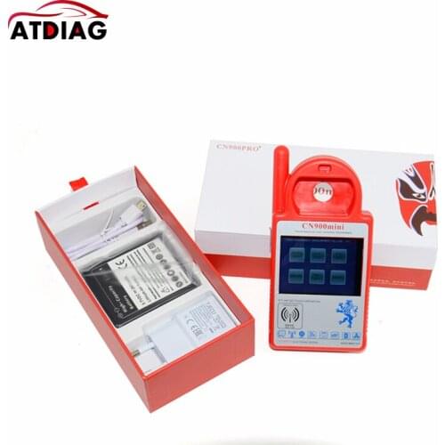 2pcs CN900 MiniOriginal Transponder Key Programmer Firmware Version V1.32.2.19 for 4C 46 4D 48 G Chips With English language