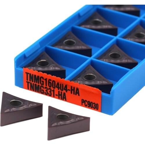 TNMG160404 TNMG160408-HA PC9030 High quality Turning insert CNC lathe tools Carbide alloy inserts For stainless steel processing
