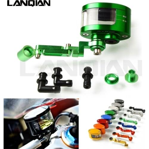 Universal Motorcycle Motorbike Brake Clutch Tank Cylinder Fluid Oil Reservoir Cup For Kawasaki NINJA 250/300R Z250/Z300/VERSYS