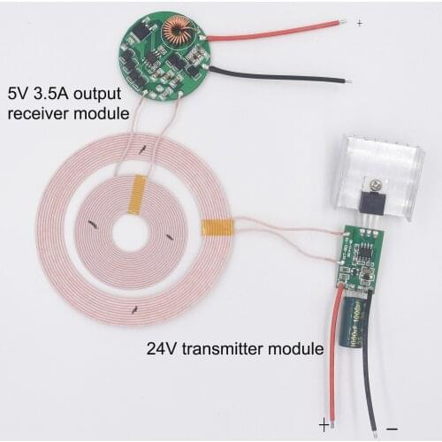 0~40mm 5V3A High Current Low Heat Wireless Power Supply Wireless Charging Module Available Circuit Diagram