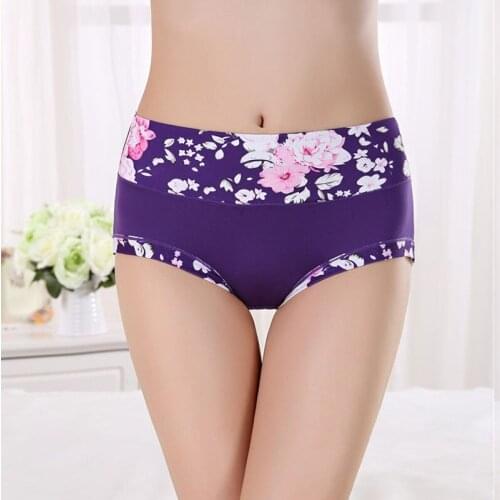 Plus Size Panties Women Underwear Seamless Briefs Cotton Underpants Printed Calcinhas Girls Sexy Lingeries Panty Ladies Boxer