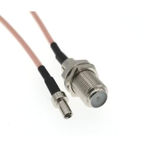 10pcs TS9 Straight Male To F Female RF Pigtail Cable RG316 20CM 8"