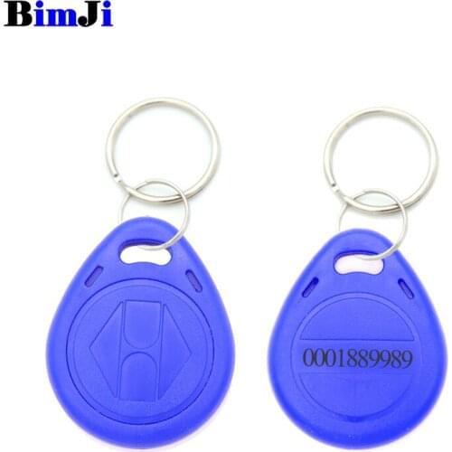 100pcs Rfid Read Only Key 125Khz Keyfobs TK4100 EM4100 Proximity RFID Card 10 Colors Access Control Smart Card Free Shipping