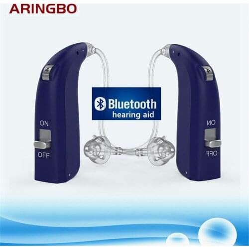 2021 New Rechargeable Hearing Aid Digital Hearing Device Mini USB Bluetooth 5.0 For Elderly Ear Sound Amplifier 20 Channel