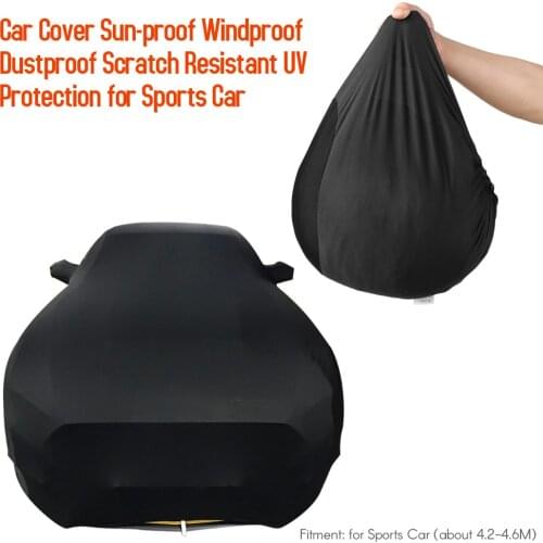 Car Cover Sunproof Windproof Dustproof Scratch Resistant UV Protection for Sports Car