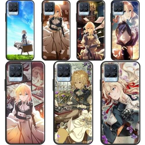 Violet Evergarden Anime Cover For OPPO Realme 8 6 7 Pro Q3 C3 C11 C15 GT Case For OnePlus 8 Pro 9 Pro 8T Nord 9R