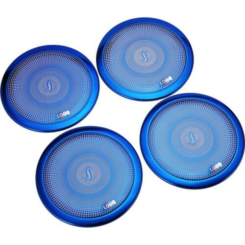 For BMW 3 4 Series 3GT F30 F31 F32 F34 F36 stainless steel door audio speaker decorative cover trim