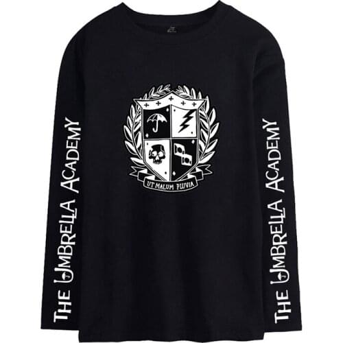 The Umbrella Academy Super Hero T-shirts Fashion Men Women Tee Shirts Tops O-neck Long Sleeve Unisex T-shirt Sweatshirts Clothes