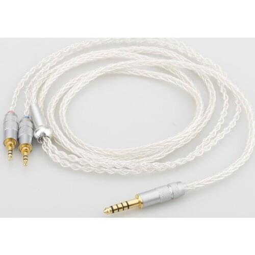 Cable with 4.4mm Balanced Male to Dual 2.5mm Male Compatible with Hifiman HE400S, HE-400I, HE-400i （Dual 2.5mm Version, HE560