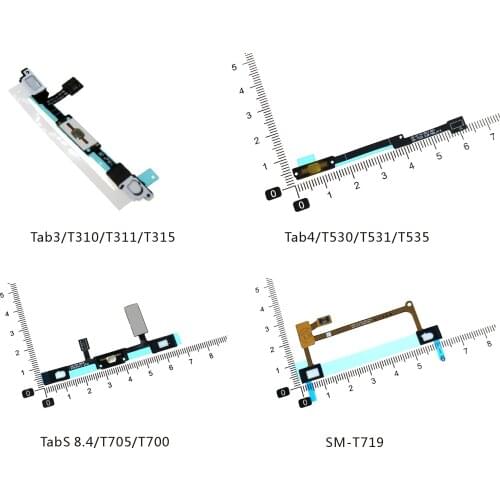 Home button Light Sensor Flex Cable Return For Samsung SM- T719 key Replacement Parts