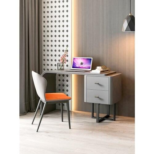 TT Light Luxury Desk Simple Modern Home Desktop Computer Desk Nordic Instagram Style Study and Bedroom Small Apartment