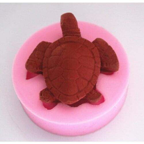 New Tortoise DIY chocolate silicone fondant cake molds soap chocolate mould for the kitchen baking FM162