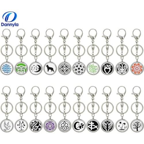 Wholesale And Retail Crystal Stainless Steel Lobster buckle Aromather AB181-200-Y02