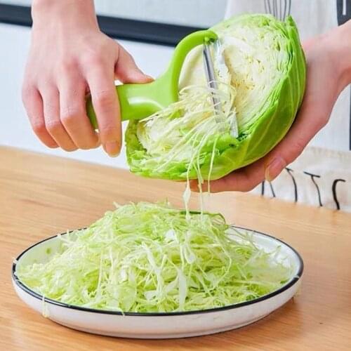 Wide Mouth Peeler Vegetables Fruit Stainless Steel Knife Cabbage Graters Salad Potato Slicer Kitchen Accessories Cooking Tools