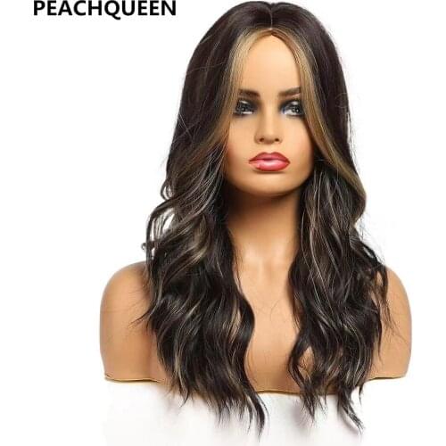 Peach Queen False Hair