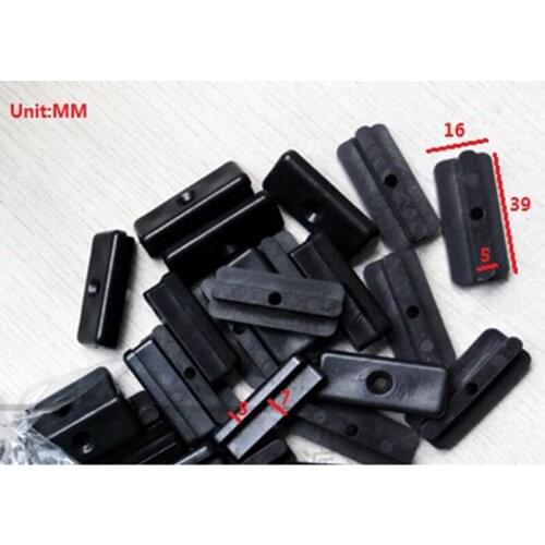 400Pcs Plastic Conceal Hidden Deck Floor Clip Clips Plate For Outdoor Anticorrosive wood flooring