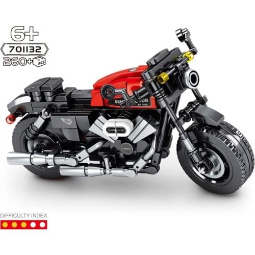 Technical Harl motor vehicle building block ROADSTER motorcycle model steam assembly bricks educational toy collection for gifts