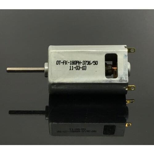 FK-180PH-3736 DC 6V 26800RPM High Speed Strong Magnetic Carbon Brush Micro 180 HM Motor with Cooling Hole DIY RC Model Aircraft
