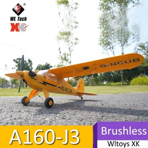 WLtoys XK A160 RTF EPP RC Drone Remote Radio Controlled Aircraft Model Brushless RC Airplane Foam Air Toy Plane 3D/6G System