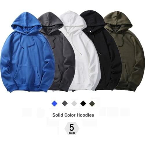 Women Solid Hoodies Autumn Casual Hooded Hip Hop Sports Sweatshirts Streetwear Long Sleeve Plus Size Warm Fleece Male Pullover
