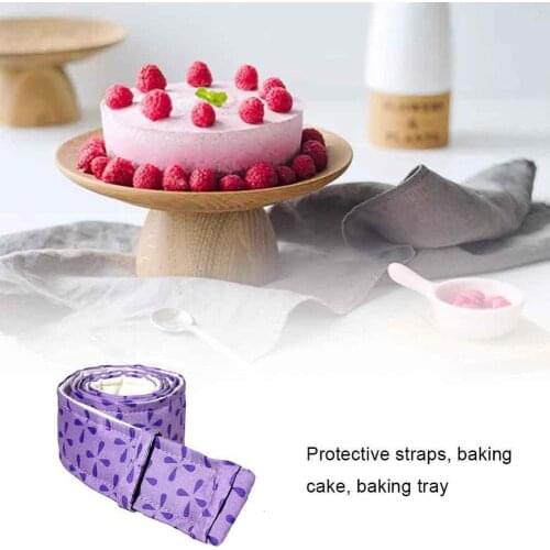 1PC New Baking Cake Mold Baking Tray Protection Strap Tool Cake Baking Anti-deformation Strip G4D4