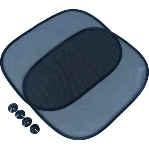 5pcs/set Car Window Sun Shades Cover Anti-UV Mesh Shade Curtain Protector