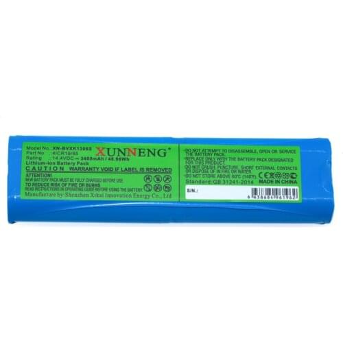 XunNeng 4ICR19/65 Battery for Bissell 2142 1605C 1974 1605 16052 16058 16059 1605A 1605R 1605W