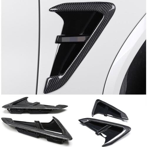 Car-Styling Carbon Fiber Car Side Fender Air Wing Vent Trim Accessories Replace For BMW X3 G01 X3M F97