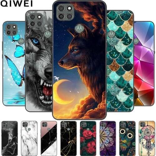For Lenovo K12 Pro Case 6.8'' Wolf Cat Painted Silicone Soft Phone Cover For Lenovo K12Pro K 12 Pro Cases for Lemon K12 Pro Capa