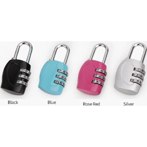 Digit padlock Combination lock High Quality zinc alloy immobilizer suitcase luggage locker lock cabinet cabinet lock accessories
