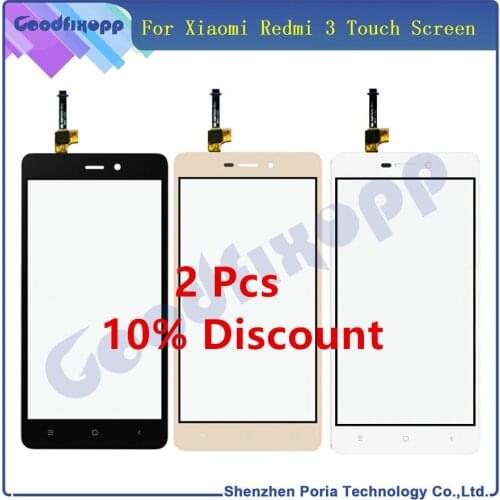 LCD Touch Screen Digitizer For Xiaomi Redmi 3 Touch Screen Replacement Touchscreen Digitizer Sensor Front Glass For Redmi 3