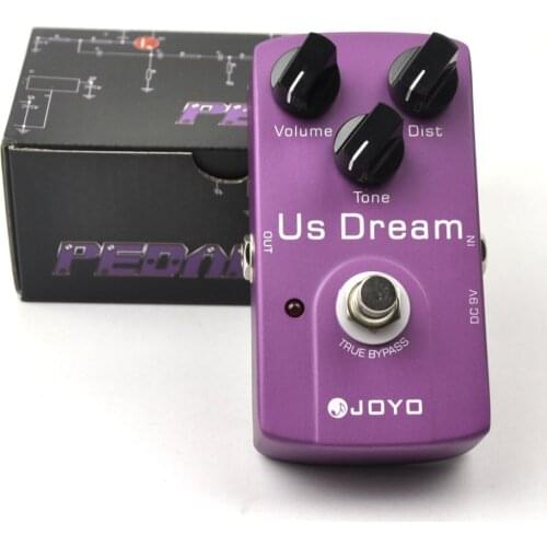 JOYO Electronic Guitar US Dream Distortion Guitar Effect Pedal JF-34