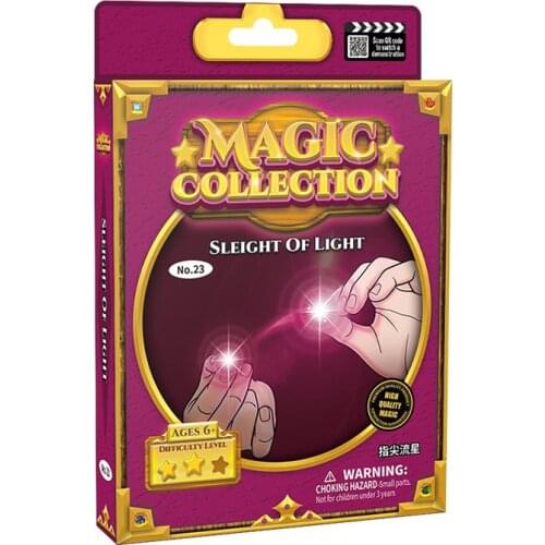 Finger Light Magic Toy Fingertip Meteor Magic Show Children Close-up Magic props Educational Enlightenment Toy Stage Performance