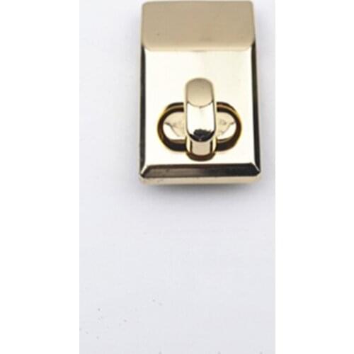 1pcs Metal Bag Turn Lock Twist Lock Clasp Closure Parts for Leather Craft Women Bag Handbag Purse DIY Hardware Accessories