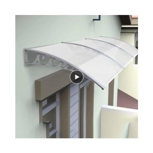 Gazebos Door Canopy Awning Shelter 7 Sizes Outdoor Furniture Canopy Outdoor Entrance Rain Protection Preservative DIY Awning