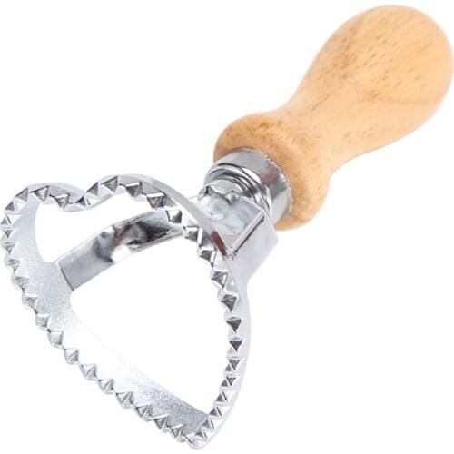 StainlessSteel Square Round Side Flower Biscuit Mold Dessert Pastry Dumpling Ravioli Skin Mould Pasta Wheel Cutter Kitchen Tools