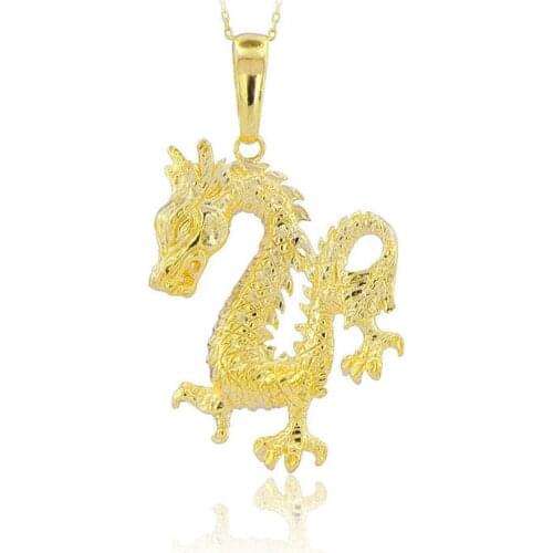 Dragon Necklace 925 Sterling Silver Animal Necklace