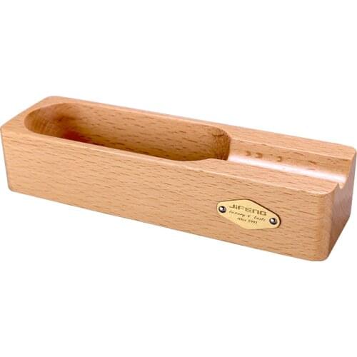 JIFENG Cigar Holder Ashtray Cigarette Ashtray square Wood Solid Ashtray Fashion For Smoke JF-098