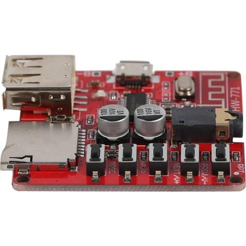 Bluetooth Audio Receiver Board USB TF Card Slot DIY Decoding Modified MP3 Module Lossless Car Speaker Audio Amplifier