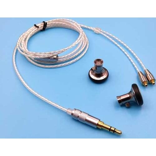 Diy earphone wire mmcx pluggable