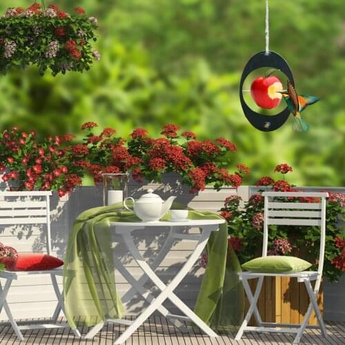 Hanging Bird Feeder Fruit Hummingbird Feeder for Garden Yard Patio Tree Decor