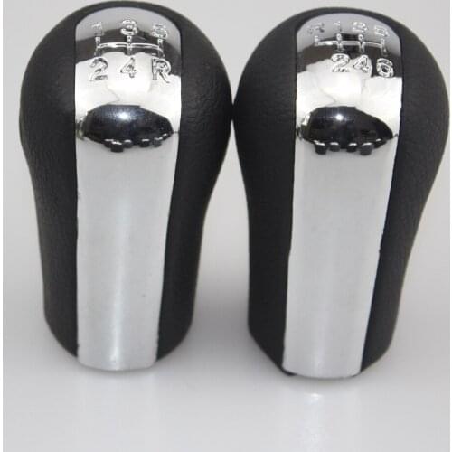 Gear shift knob for Toyota Corolla corolla shift handball, shift lever handball, electroplated Black Leather shift handball