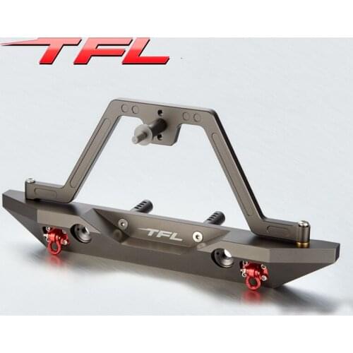 TFL 1/10 RC Car accessories AXIAL SCX10 Rock Crawler Rear Bumper Spare Tire Holder Upgrade TH01873-SMT6