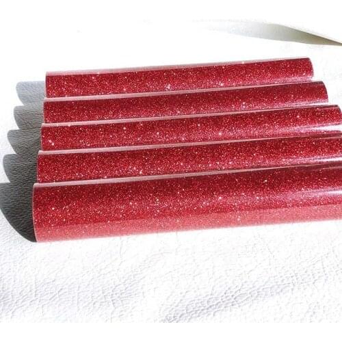 Glitter Heat transfer vinyl Iron On transfer vinyl rolls HTV for T Shirts heat press decor film easy to cut weed washable vinyl