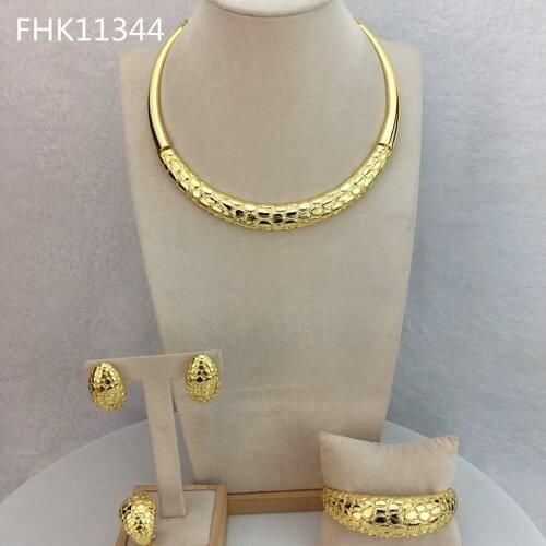 Yuminglai Dubai Fine Jewlery Classic Jewelry Sets for Women FHK11344