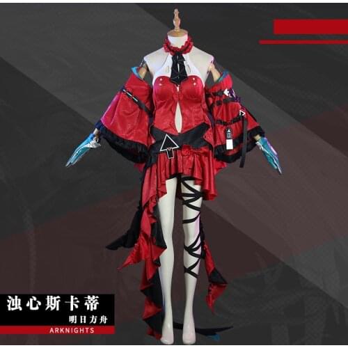 Arknights Skadi the Corrupting Heart Swimsuit Cosplay Costume Anime Game Womens Dress Set Sizes XS-XXL 2021 New