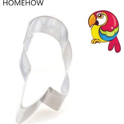 1PC/Lot Stainless Steel Bird Parrot Biscuit Cutter Fondant Pastry Decoratings Tips Cake Cupcake Decorator Baking Tools
