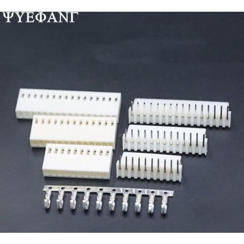 10 Set KF2510 Connector Kits 2.54mm Pitch 2/3/4/5/6/7/8/9/10P Right Angle Header+Housing+Crimp